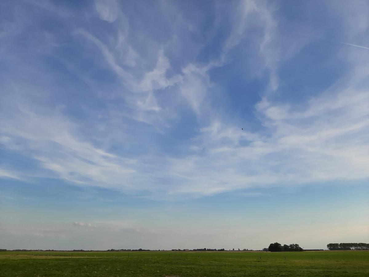 Glamping De Vrije Wind, Tentverhuur Houwerzijl Exteriér fotografie