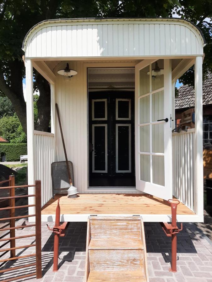 Glamping De Vrije Wind, Tentverhuur Houwerzijl Exteriér fotografie