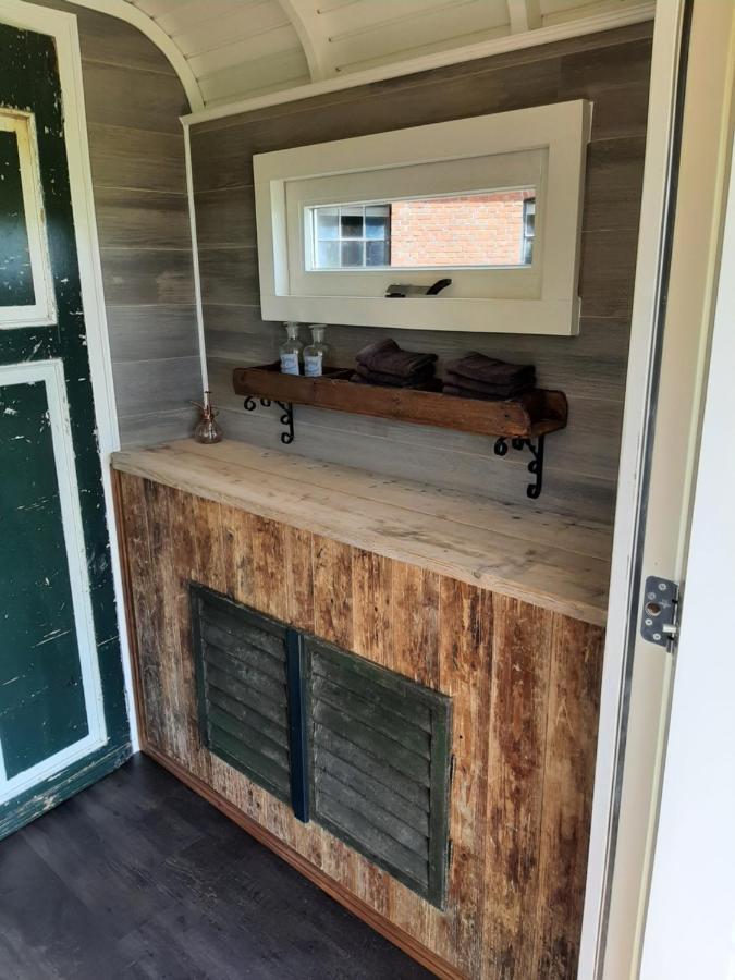 Glamping De Vrije Wind, Tentverhuur Houwerzijl Exteriér fotografie